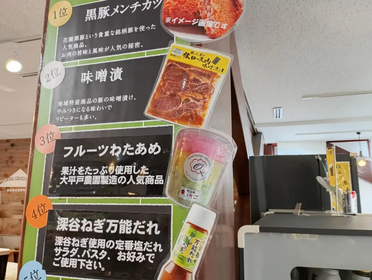 2026道の駅はなぞの人気商品