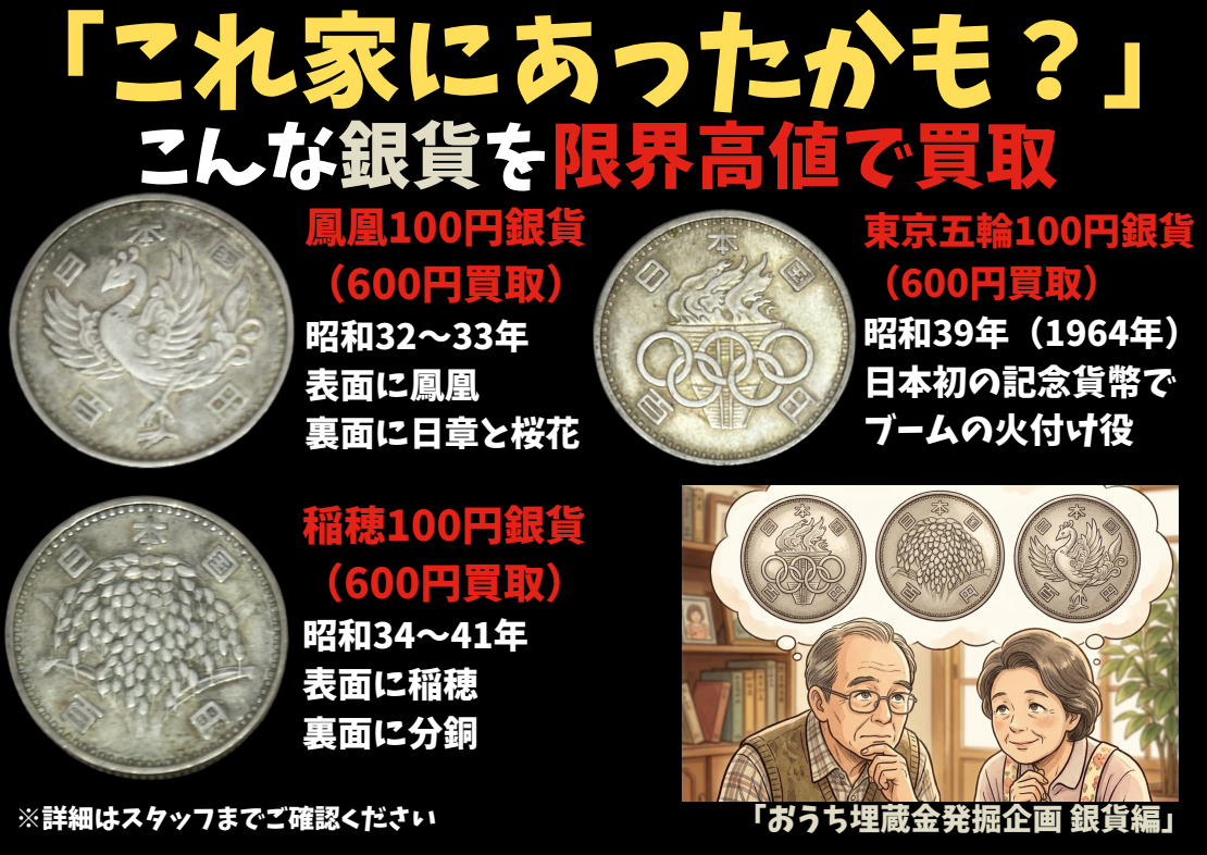 2026ゴールディーズ銀貨買取
